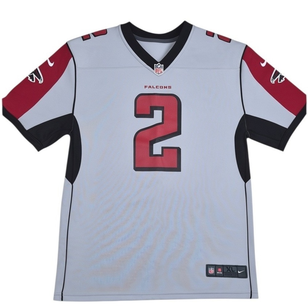 Nike Matt Ryan Atlanta Falcons Jersey Mens XL Gray Excellent NFL Football #2